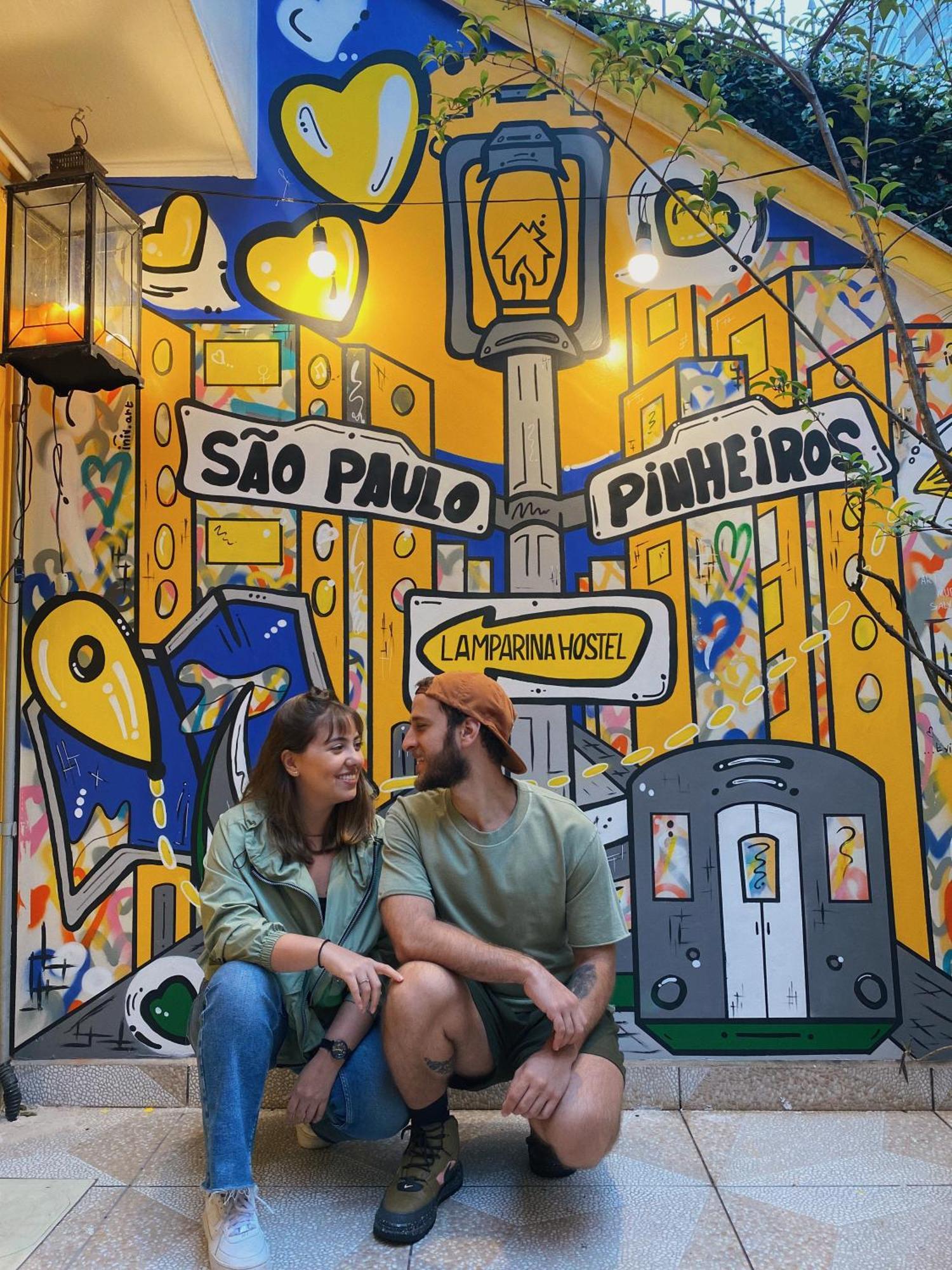 Lamparina Hostel Sao Paulo Dış mekan fotoğraf