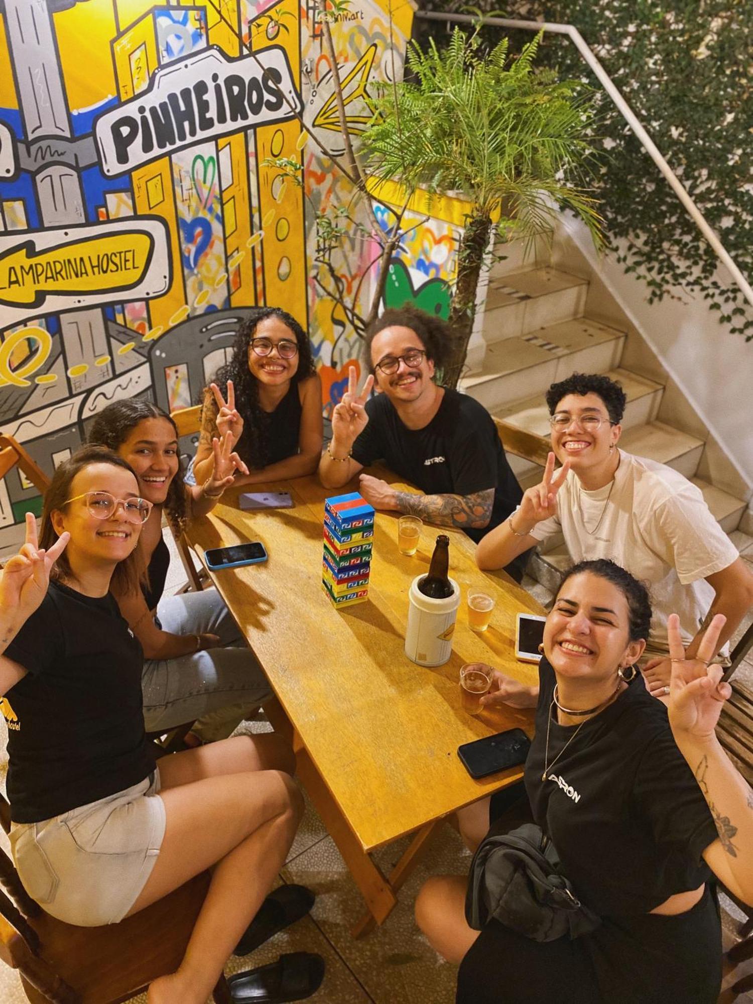 Lamparina Hostel Sao Paulo Dış mekan fotoğraf